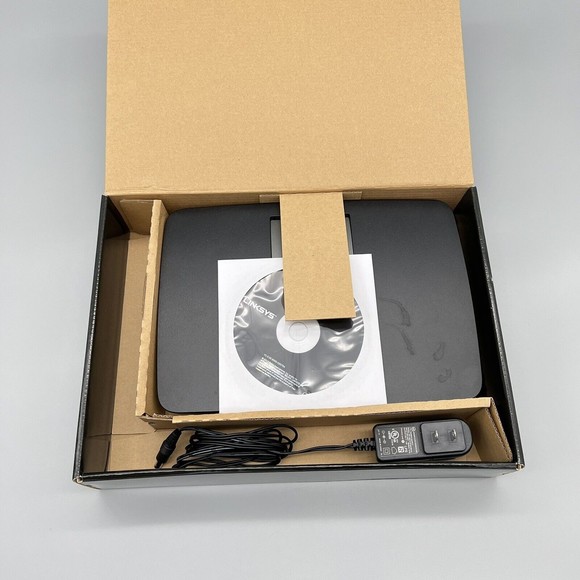 Linksys AC1750 4-Port Gigabit Wireless AC Router (EA6500 V2) 2 USB 3.0 Ports EUC - Picture 2 of 5